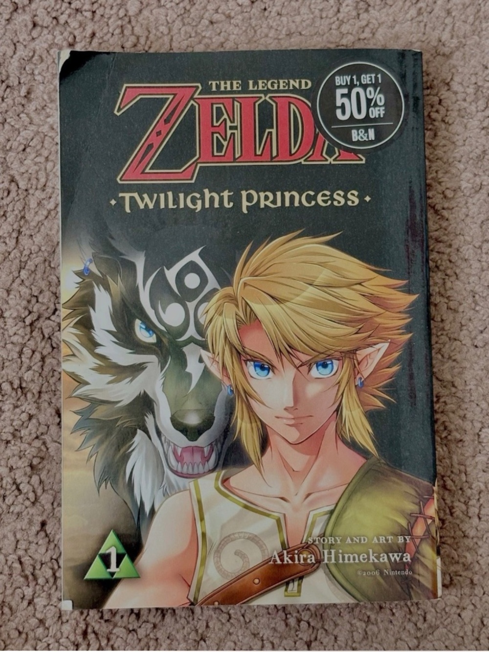 The Legend of Zelda: Twilight Princess Vol. 1 by Akira Himekawa Manga Paperback